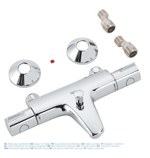 Смеситель для ванны Grohe Grohtherm 800 34567000 хром
